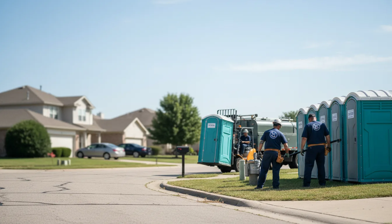 Porta Potty Rental in Bernice, LA near me